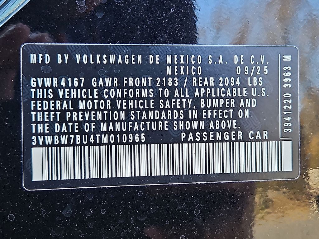 2026 Volkswagen Jetta 1.5T Sport