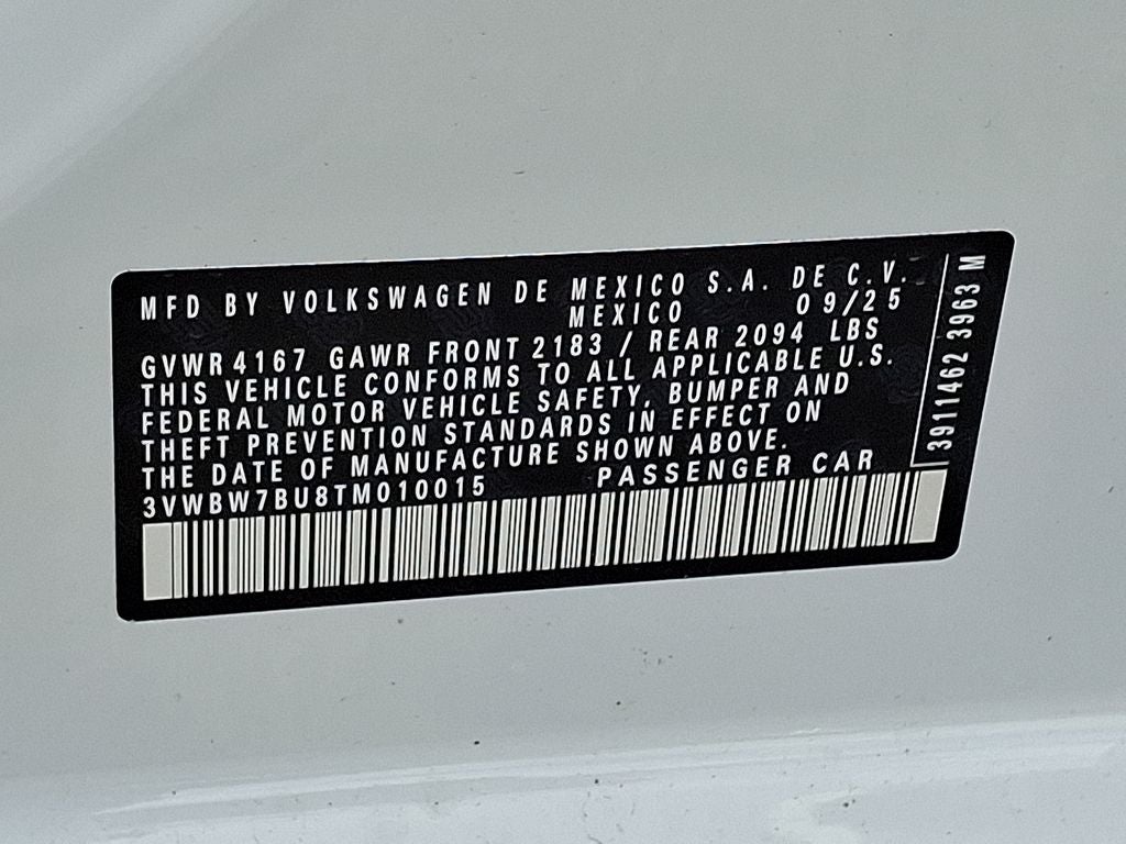 2026 Volkswagen Jetta 1.5T Sport