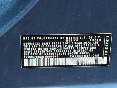 2021 Volkswagen Jetta 1.4T S