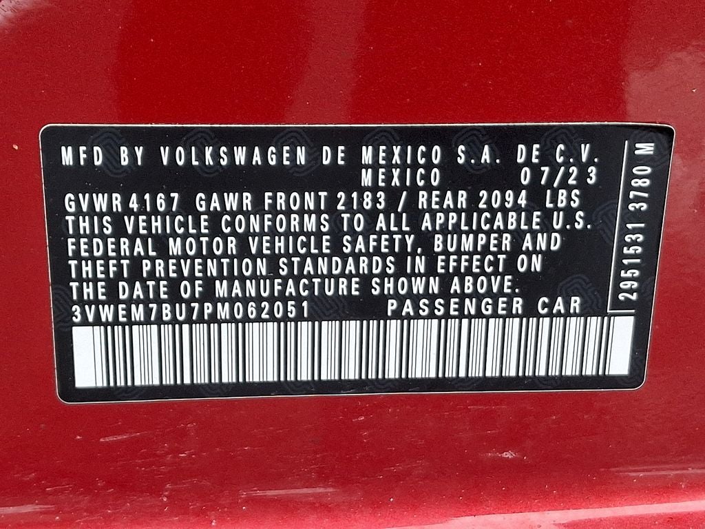 2023 Volkswagen Jetta 1.5T SE