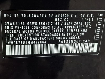 2021 Volkswagen Jetta SEL Premium