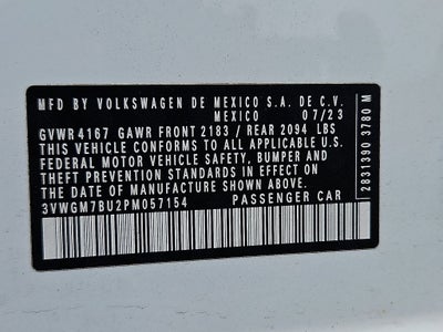 2023 Volkswagen Jetta 1.5T SEL