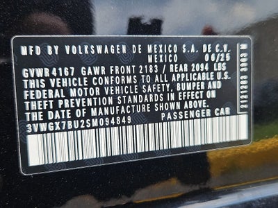 2025 Volkswagen Jetta 1.5T SEL