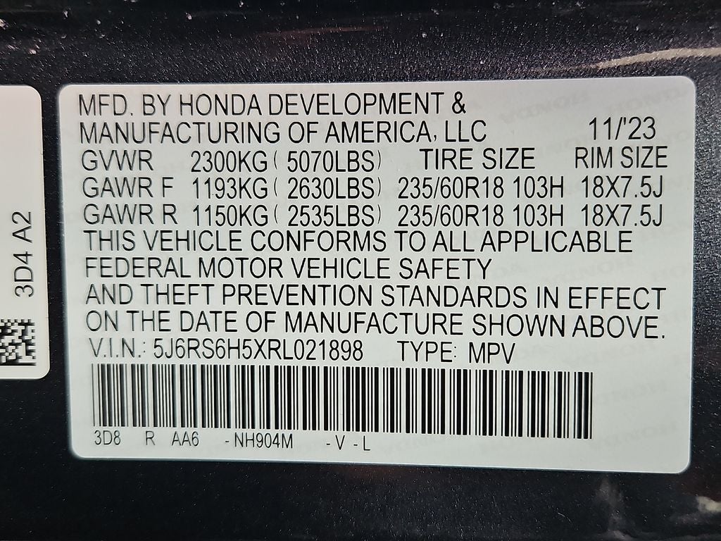 2024 Honda CR-V Hybrid Sport