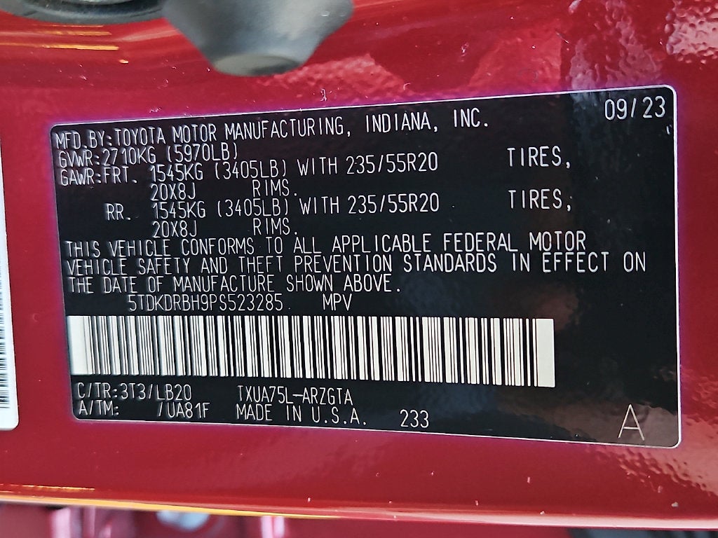 2023 Toyota Highlander Limited