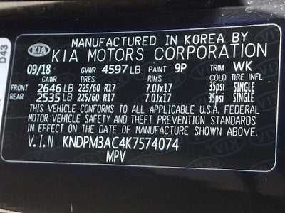 2019 Kia Sportage LX
