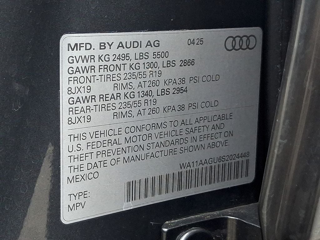 2025 Audi Q5 2.0T Premium quattro