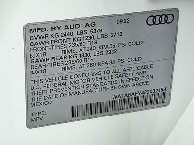 2023 Audi Q5 40 Premium quattro