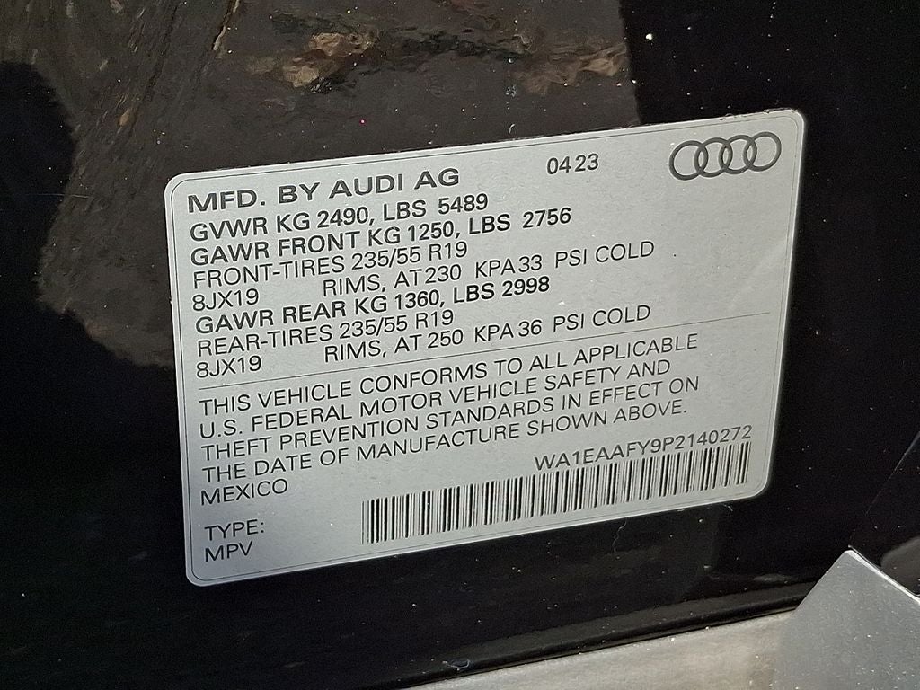 2023 Audi Q5 45 S line Premium quattro
