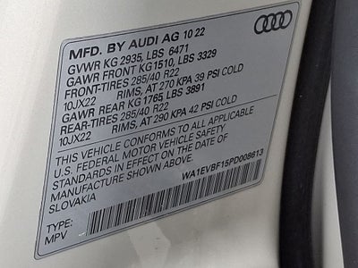 2023 Audi Q8 55 Premium Plus quattro