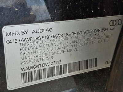 2015 Audi S4 3.0T Premium Plus quattro