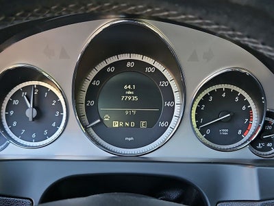 2011 Mercedes-Benz E-Class E 550