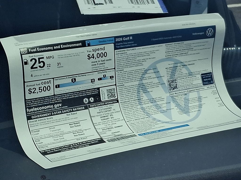 2026 Volkswagen Golf R 2.0T