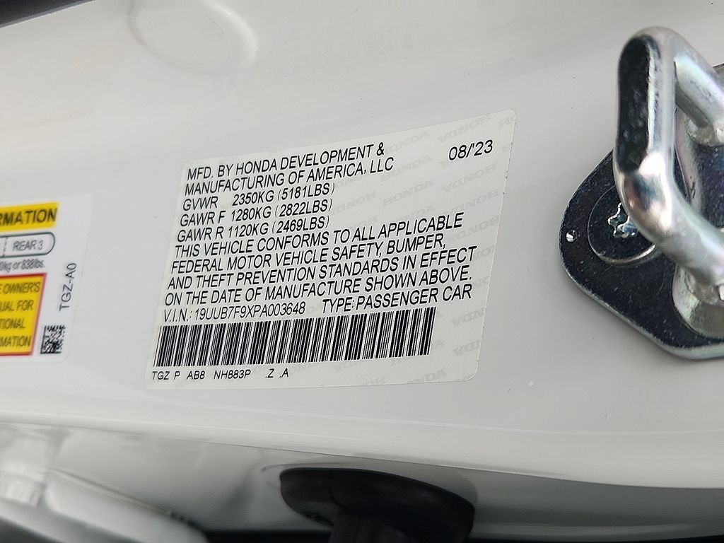 2023 Acura TLX Type S w/Performance Tire