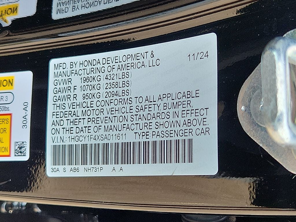 2025 Honda Accord SE