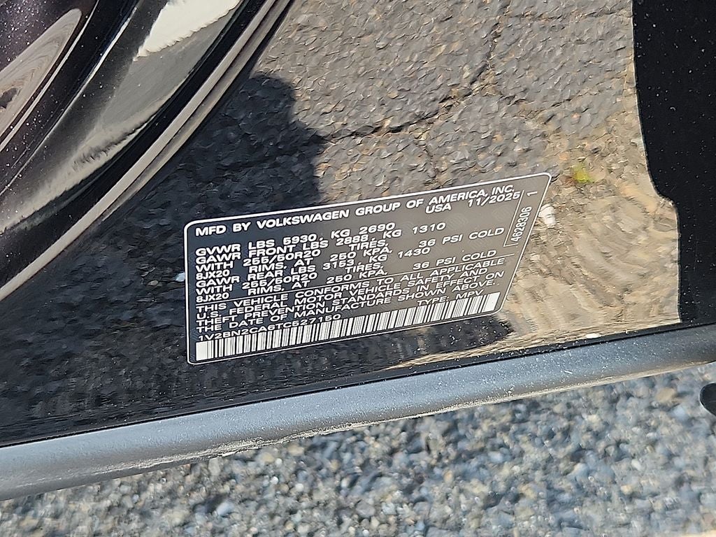 2026 Volkswagen Atlas 2.0T SEL