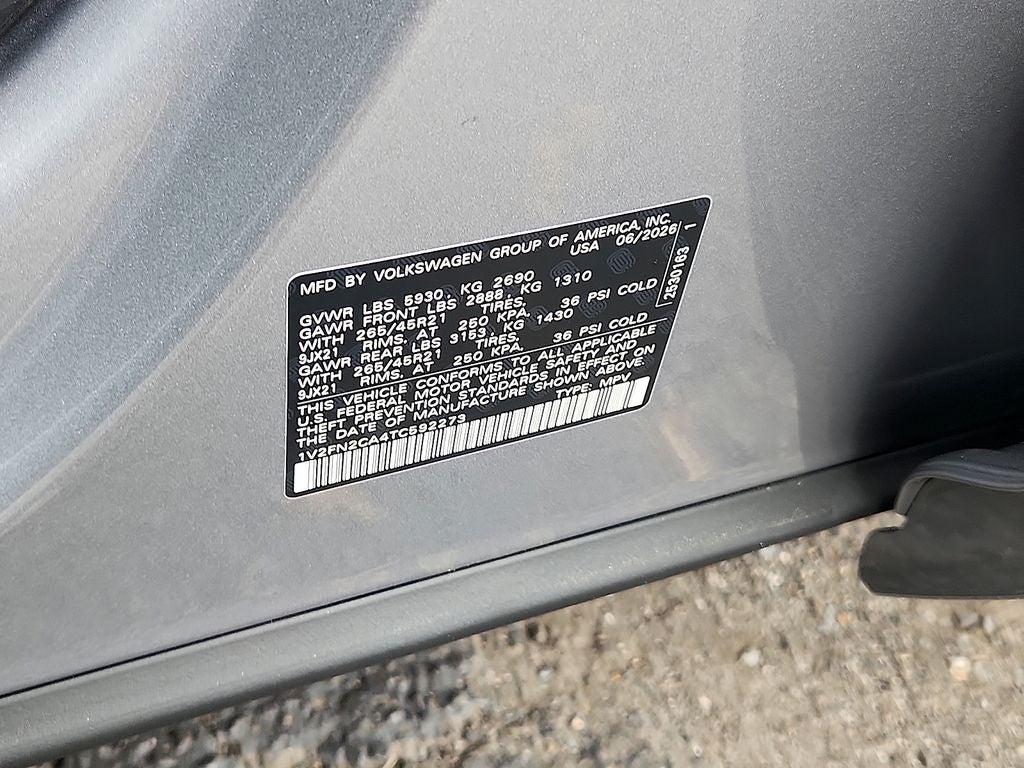 2026 Volkswagen Atlas 2.0T SEL Premium R-Line