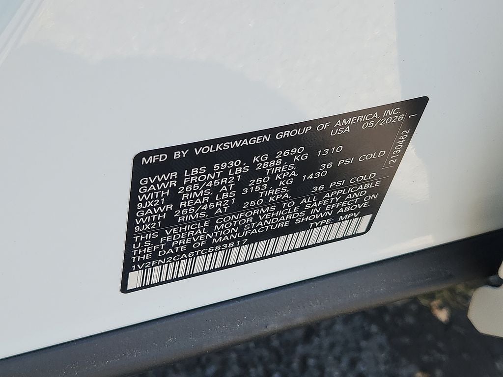 2026 Volkswagen Atlas 2.0T SEL Premium R-Line