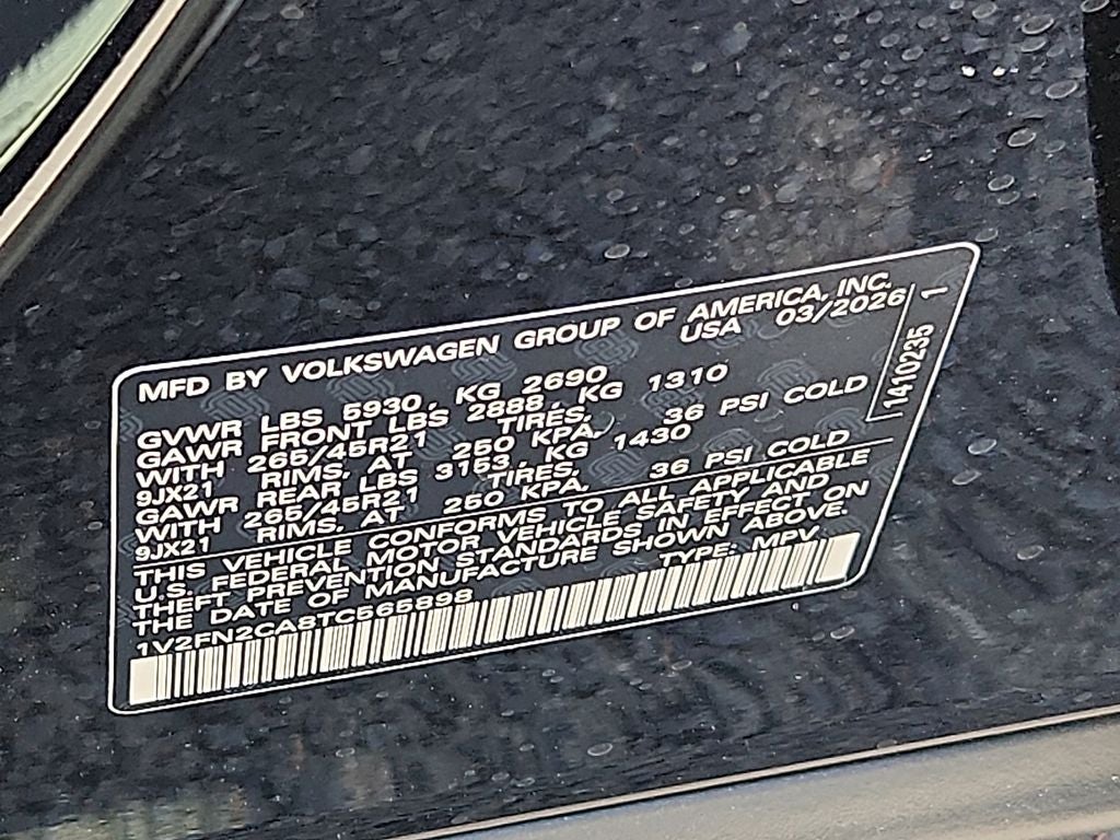 2026 Volkswagen Atlas 2.0T SEL Premium R-Line