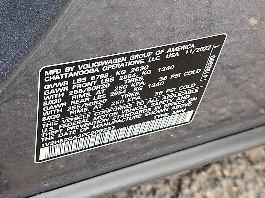 2023 Volkswagen Atlas Cross Sport 3.6L V6 SE w/Technology