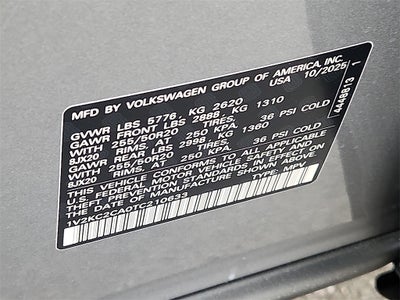 2026 Volkswagen Atlas Cross Sport 2.0T SE w/Technology