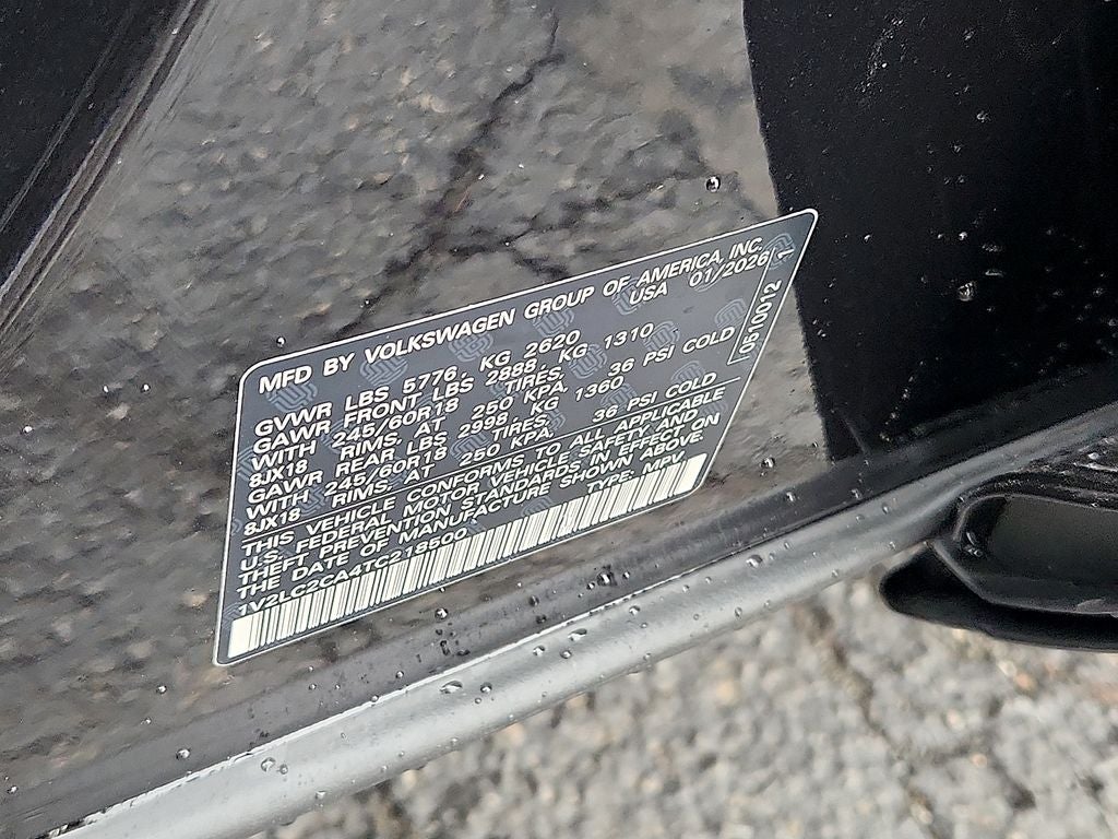 2026 Volkswagen Atlas Cross Sport 2.0T SE