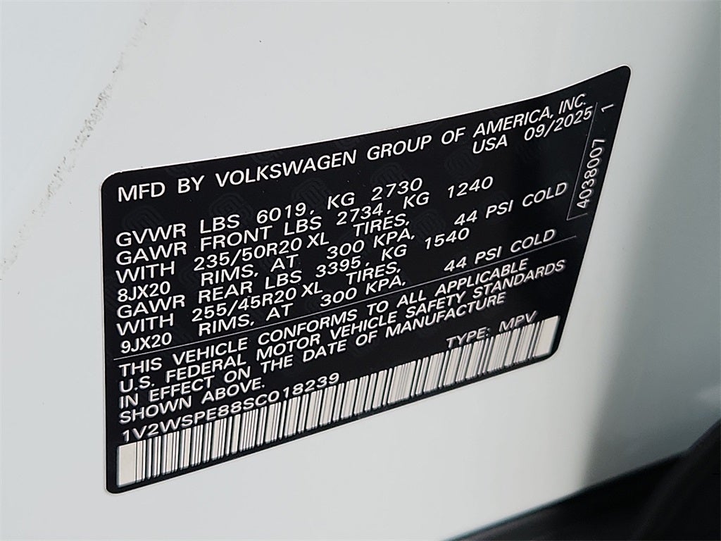 2025 Volkswagen ID.4 Pro S AWD