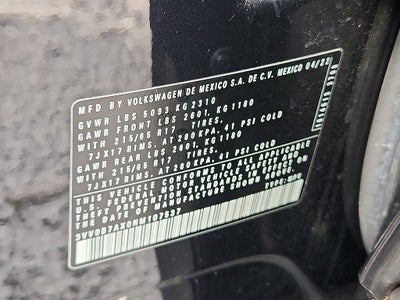 2022 Volkswagen Tiguan 2.0T S