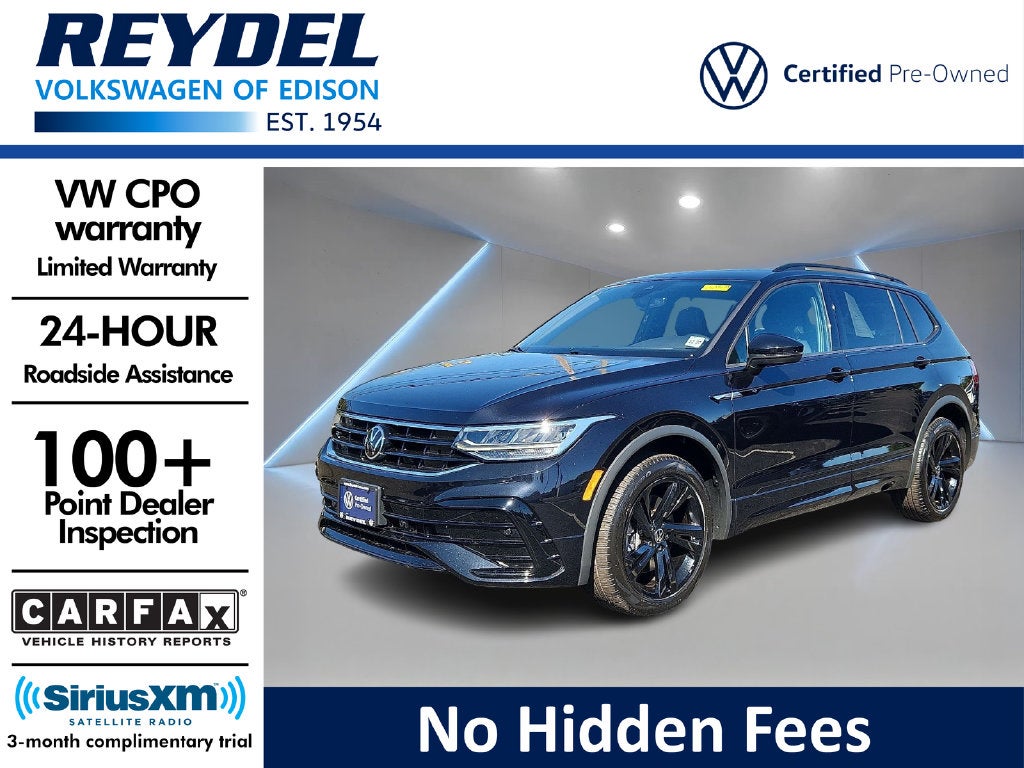 2023 Volkswagen Tiguan 2.0T SE R-Line Black