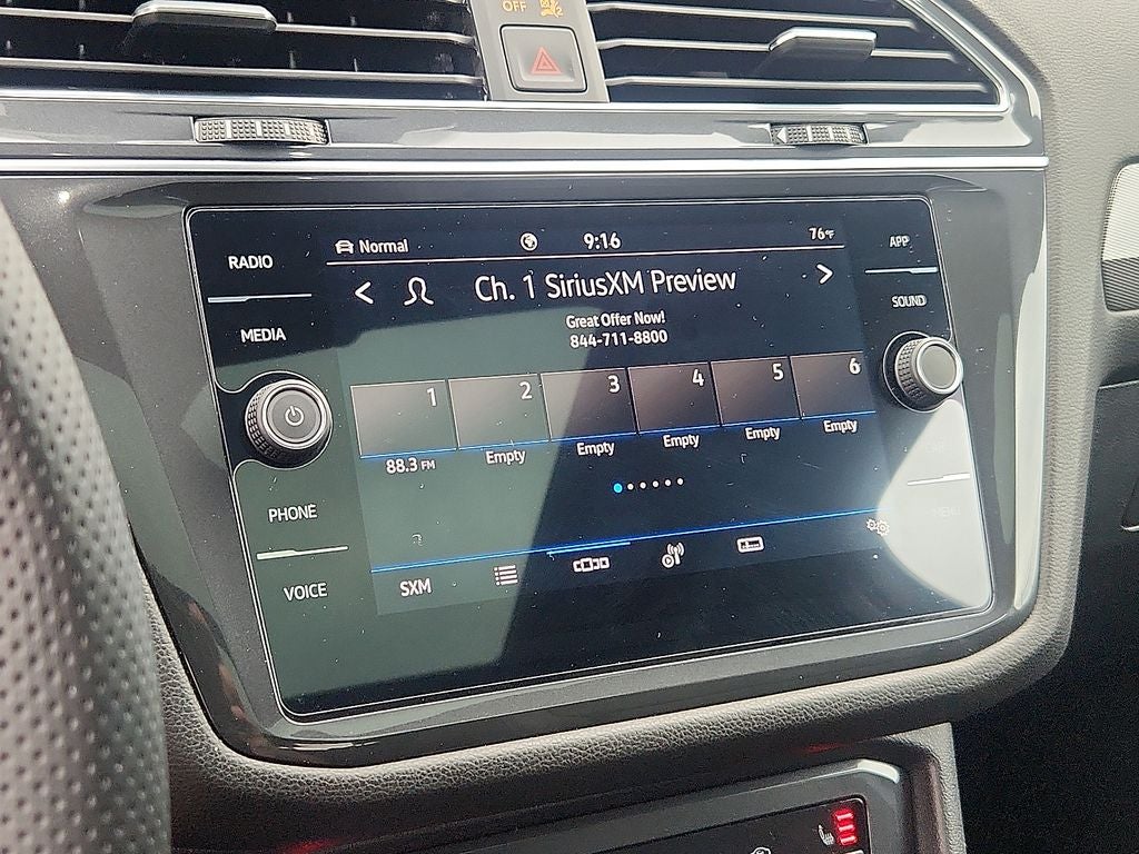 2023 Volkswagen Tiguan 2.0T SE R-Line Black