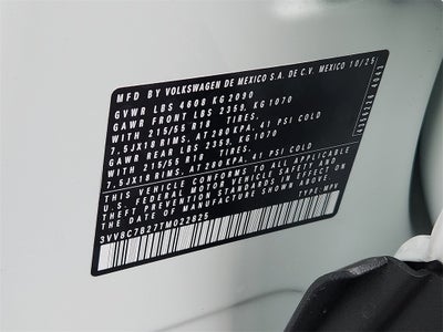 2026 Volkswagen Taos 1.5T S