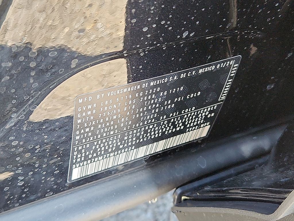 2026 Volkswagen Tiguan 2.0T S