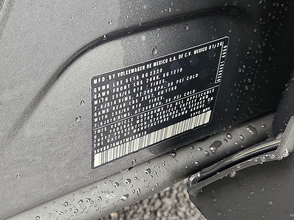 2026 Volkswagen Tiguan 2.0T S