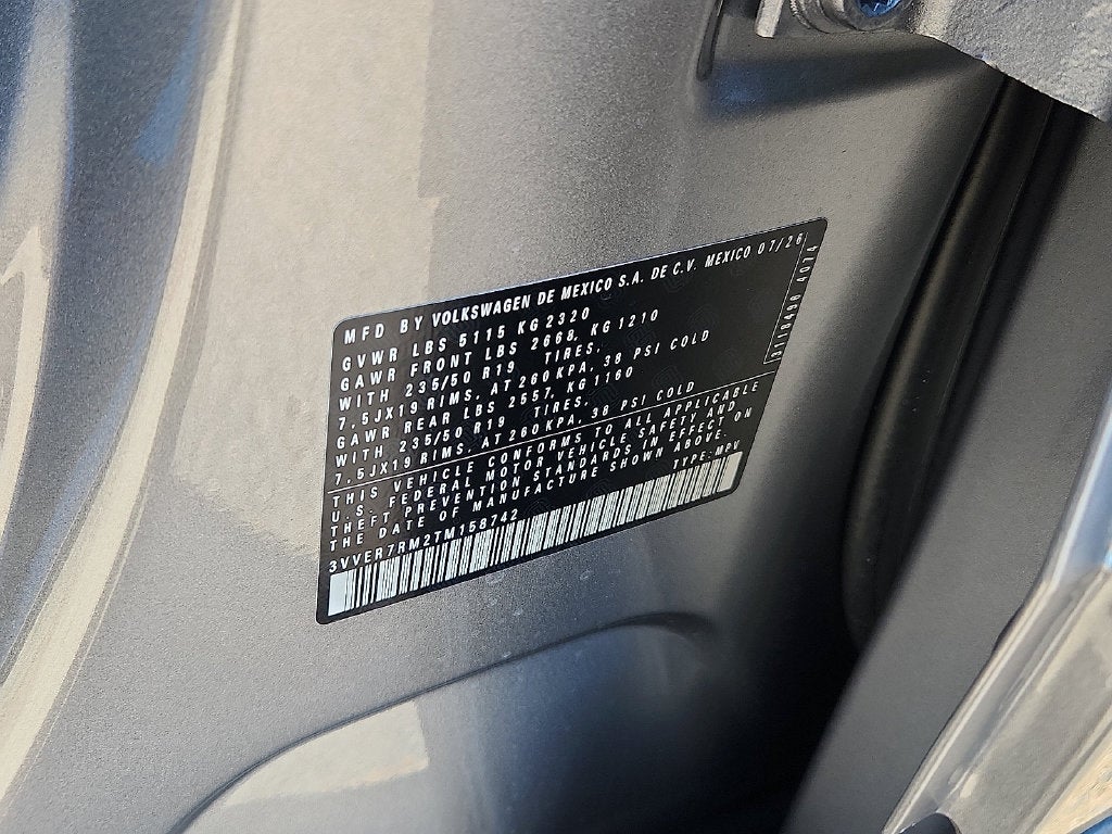 2026 Volkswagen Tiguan SE