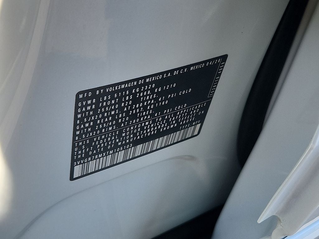 2026 Volkswagen Tiguan 2.0T SE R-Line Black