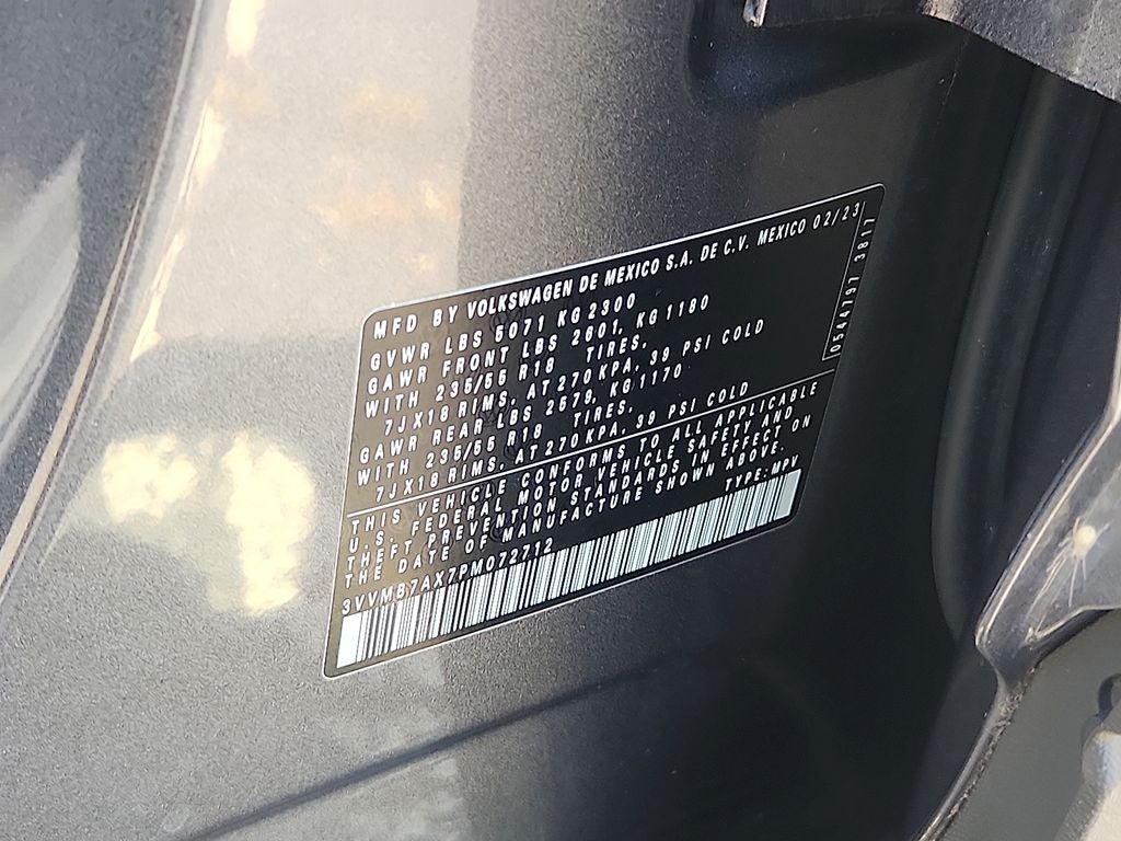 2023 Volkswagen Tiguan 2.0T SE