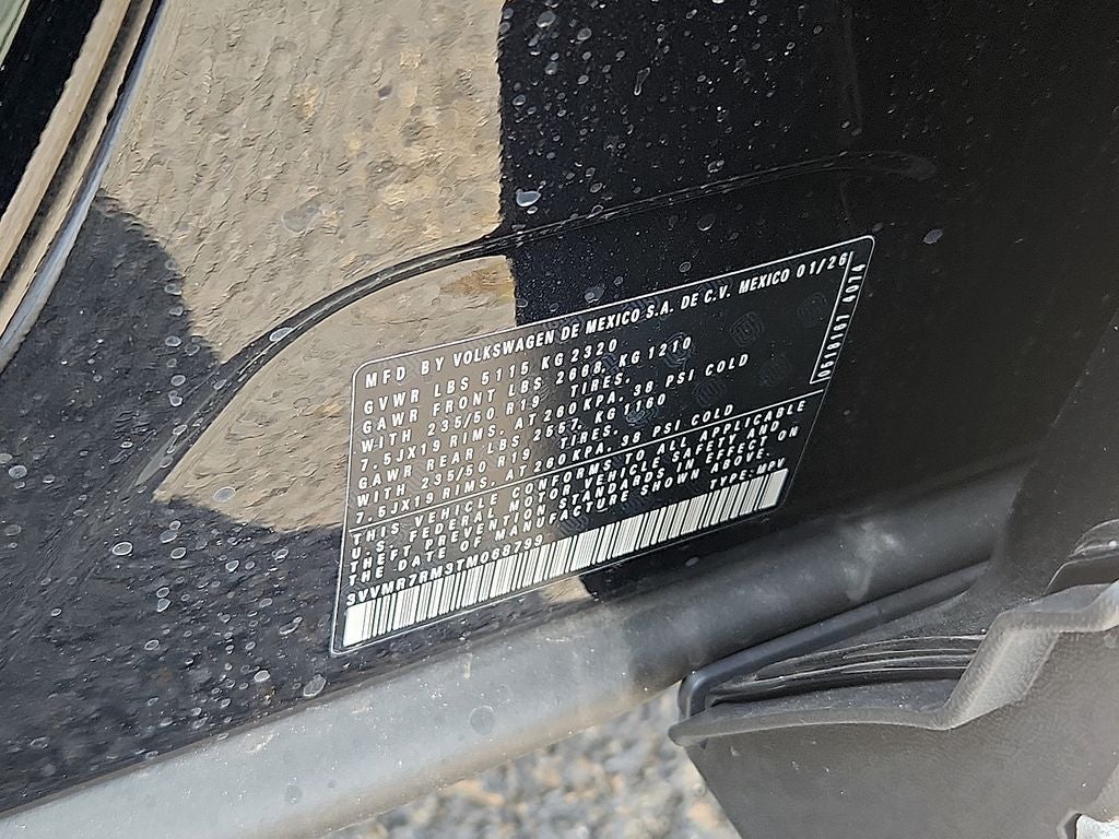 2026 Volkswagen Tiguan 2.0T SE