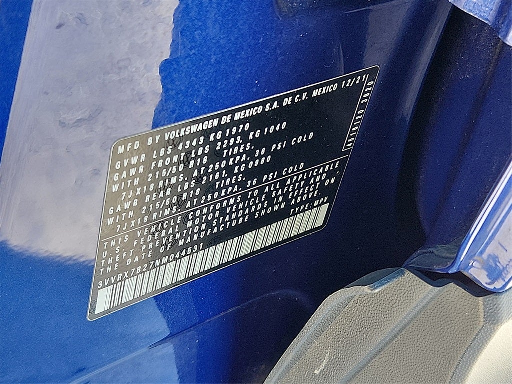 2022 Volkswagen Taos 1.5T SE