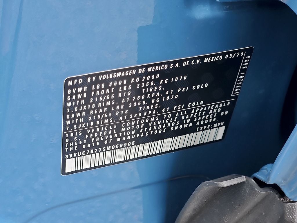 2025 Volkswagen Taos 1.5T SE