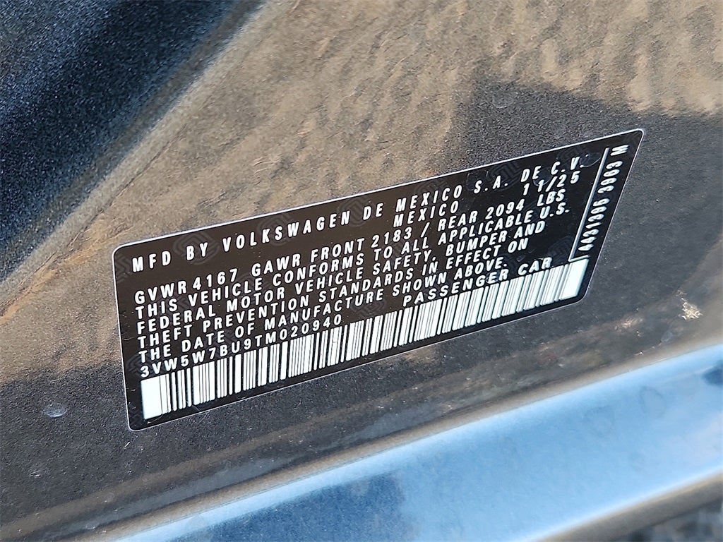 2026 Volkswagen Jetta 1.5T S