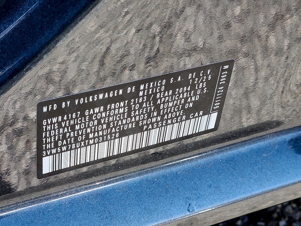 2026 Volkswagen Jetta 1.5T S