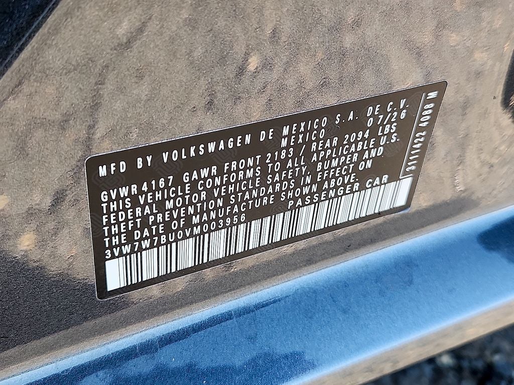 2027 Volkswagen Jetta 1.5T SE