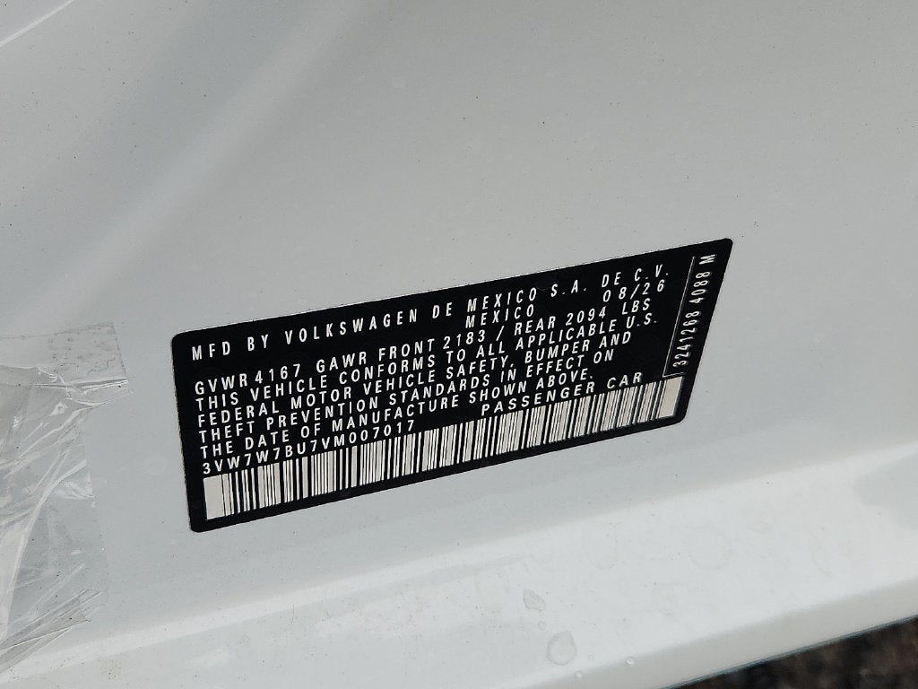 2027 Volkswagen Jetta 1.5T SE