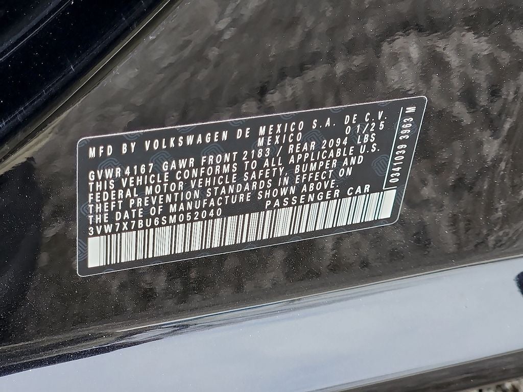 2025 Volkswagen Jetta 1.5T SE