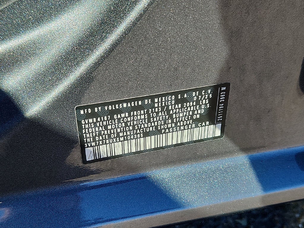 2025 Volkswagen Jetta 1.5T SE