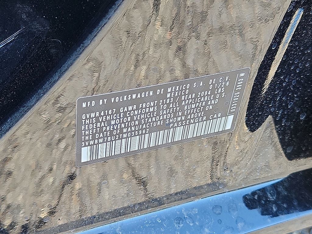 2026 Volkswagen Jetta 1.5T Sport