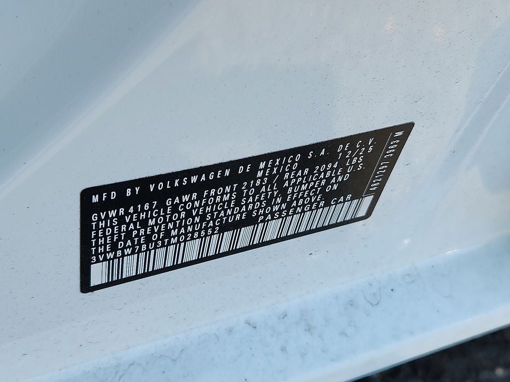 2026 Volkswagen Jetta 1.5T Sport