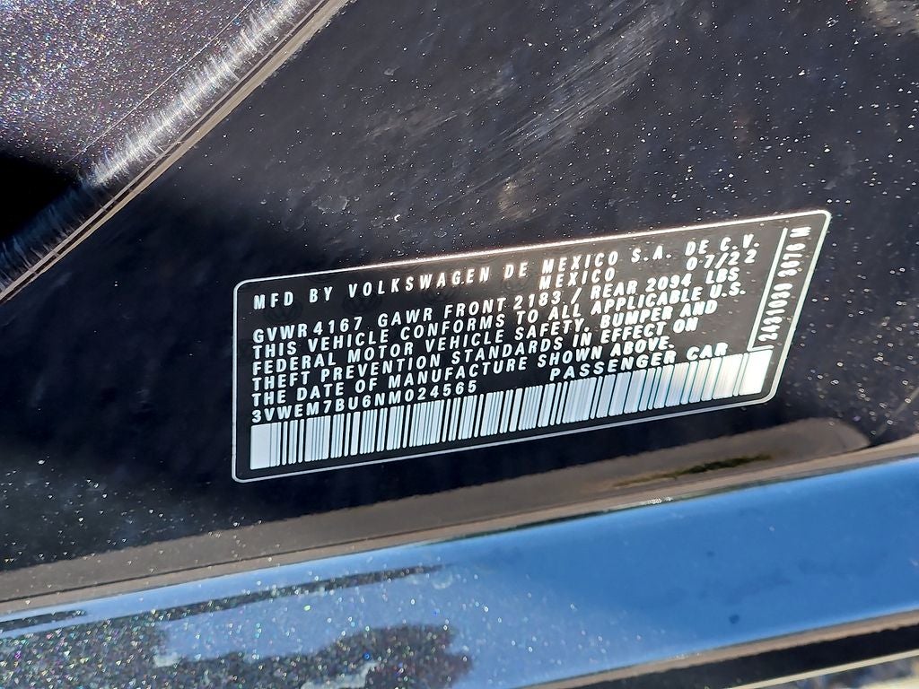 2022 Volkswagen Jetta 1.5T SE