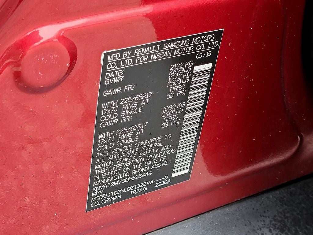 2016 Nissan Rogue SV